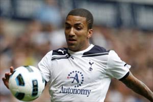 Aaron Lennon, Everton, Premier League Aaron Lennon, Everton, Premier League