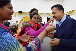 delhi polls, delhi poll results, delhi election result, delhi election result 2015, Aam Aadmi Party, arvind kejriwal, aap party, Aam Aadmi Party