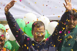 Arvind Kejriwal, AAP, Aam Aadmi Party, Delhi election results 2015