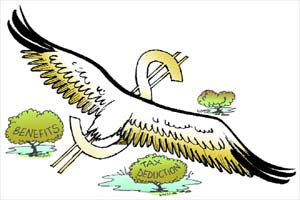 Corporate tax, tax deductions