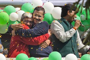 Aam aadmi party, Arvind Kejriwal, AAP vs BJP, election results, delhi election results, delhi elections 2015