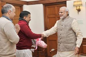 Arvind Kejriwal, Narendra Modi, Modi Kejriwal meet, AAP