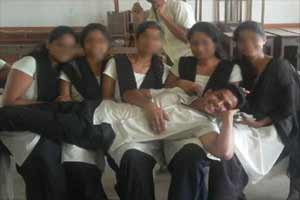 Mangalore University, Boy suspended