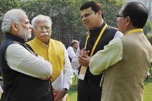 Narendra Modi, Devendra Fadnavis, Niti Aayog