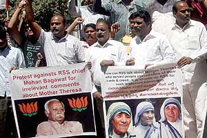 Mohan Bhagwat, Mohan Bhagwat Mother teresa, RSS chief, RSS news, Rashtriya Swayamsevak Sangh Mohan Bhagwat, Mohan Bhagwat Mother teresa, RSS chief, RSS news, Rashtriya Swayamsevak Sangh