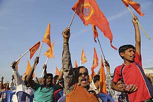 Hindu mahasaba, Chandra Prakash Kaushik, valentines day 2015, valentines day Hindu mahasaba, Chandra Prakash Kaushik, valentines day 2015, valentines day
