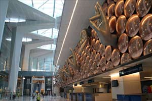 IGI Airport, IGI Airport high beam, IGI Airport lights, IGI Airport news, IGI Airport latest, IGI Airport lasers, Delhi police bans lasers, Delhi Police lasers