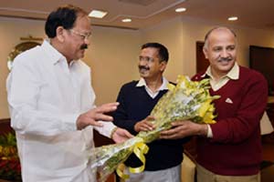 Arvind Kejriwal, Aam Aadmi Party, Manish Sisodia, Rajnath singh, delhi asssembly election results, Delhi statehood