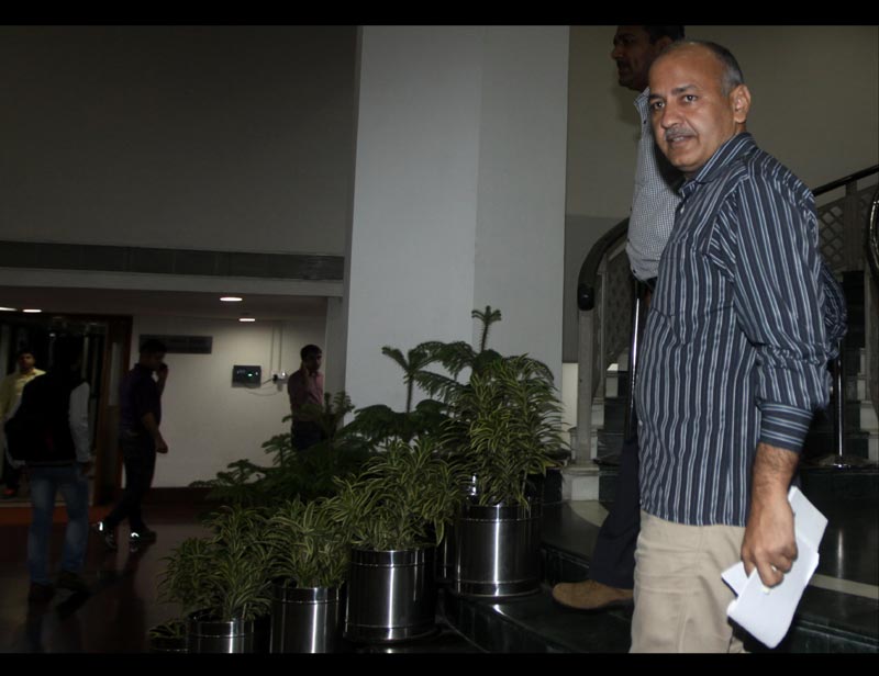 manish sisodia, press conference