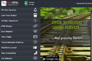 RailYatri app