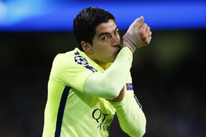 Barcelona, FC Barcelona, FC Barcelona vs Man city, Man city vs Fc barcelona, Luis Suarez, Luis suarez champions league