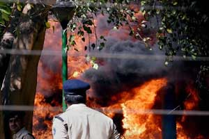 fire, Fire parliament, fire parliament India, parliament, parliament of india, parliamnet fire, Indian parliament, AC, Parliament complex