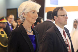 Christine Lagarde, Imf India, IMF chief