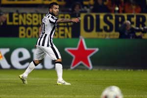 Juventus, Carlos Tevez, Borussia Dortmund, Champions League