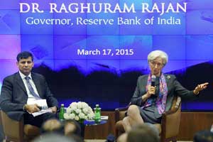 Christine Lagarde, IMF, International Monetary Fund, Christine Lagarde india visit, Christine Lagarde india, US Federal Reserve reverses, US Fed, Raghuram Rajan, RBI, indian economy, market volatility, Business news