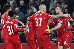 Liverpool vs Swansea, Liverpool F.C., Jordan Henderson, English Premier League Liverpool vs Swansea, Liverpool F.C., Jordan Henderson, English Premier League