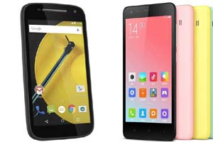 Moto E 2nd Gen, Xiaomi Redmi 2, Moto E 2nd Gen vs Xiaomi redmi 2