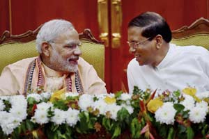 Narendra Modi, Sri Lanka, India