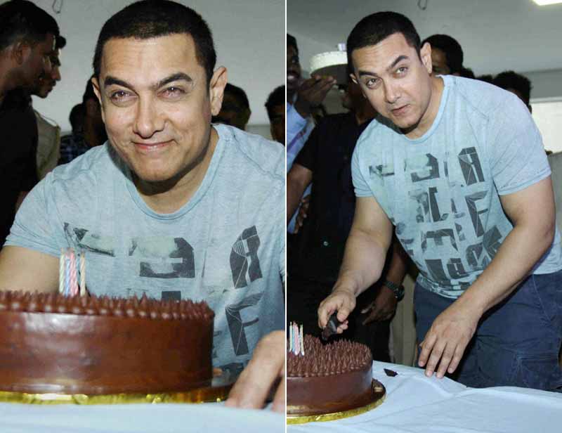 Aamir Khan, Aamir Khan birthday, Aamir Khan press, Aamir Khan Dangal, Aamir Khan birthday celebration, Dangal