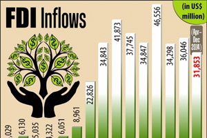FDI, fdi inflows