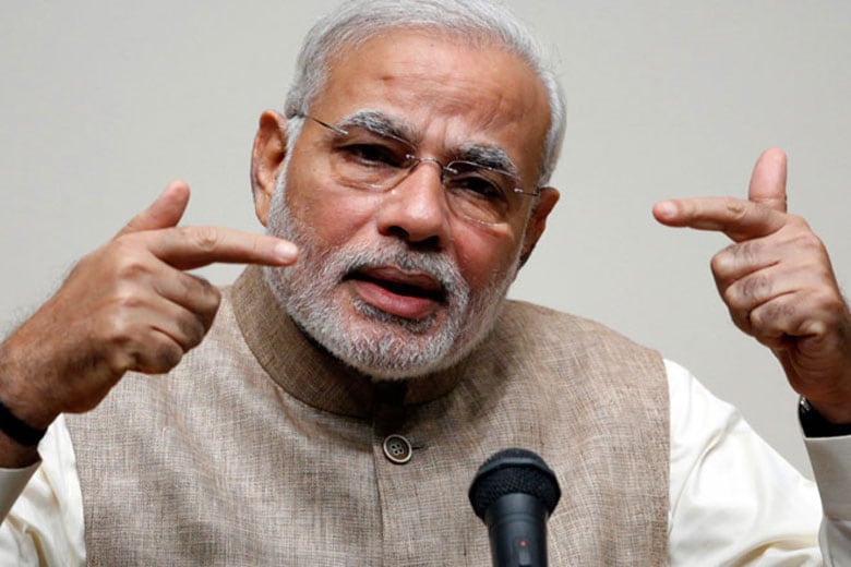 Narendra Modi on naxals