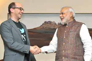 Narendra Modi, Narendra Modi news, Narendra Modi twitter, Dick Costolo, Dick Costolo twitter, twitter, twitter CEO, twitter CEO Dick Costolo, Twitter Samvad