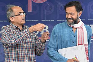 AAP crisis, AAP Kejriwal, arvind kejriwal, yogendra yadav, prashant bhushan, National Council, Yogendra yadav removed, prashant bhushan removed, AAP news, news AAP, delhi, aap rebels, yogendra yadav on removal, prashant bhushan on removal, Delhi news