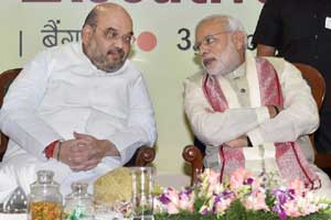amit shah, Narendra Modi, Bharatiya janata party, BJP news, Congress, Rahul Gandhi, BJP national executive meet, BJP meet