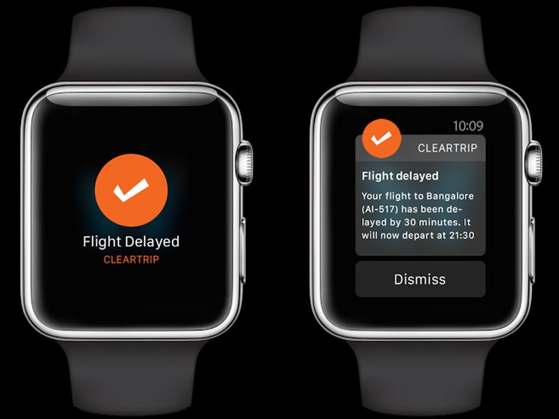 Cleartrip, Cleartrip Apple watch, Cleartrip flight, Cleartrip iOs, Apple Inc, iPhone, Apple iPhone, Apple iPhone apps, Apple iOS, Cleartrip iOS app