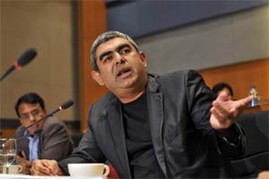 Vishal Sikka, Vishal Sikka Infosys, Vishal Sikka news, Infosys, Express IT Award, Express IT Award Newsmaker of the Year 2015, Newsmaker of the Year 2015