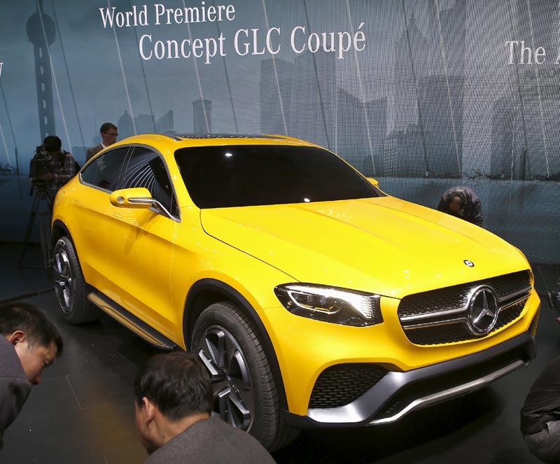 BMW X6 AC Schnitzer car, JAC car, BMW X6 AC car, Lexus ES 300h, Luxgen, Luxgen cars, Mercedes Benz concept GLC Coupe, Mercedes Benz concept cars, MG3, MG3 car, Toyota Levin HEV car, Toyota Levin HEV, Volvo XC 90, Volvo cars, Shanghai International Automobile Industry Exhibition, Shanghai Auto Show, auto show, Cars, automobile news
