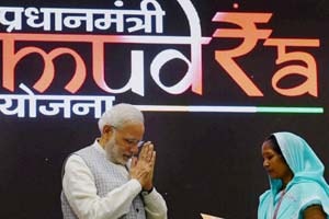 MUDRA Bank, Finance Ministry, financial institution, micro and small business entities, micro enterprise, Pradhan Mantri MUDRA Yojana, Financial Services Secretary Hasmukh Adhia, NBFC (MFI), Hasmukh Adhia, SIDBI, Prime Minister Narendra Modi, Narbard, Jiji Memon, lending agencies, microfinance