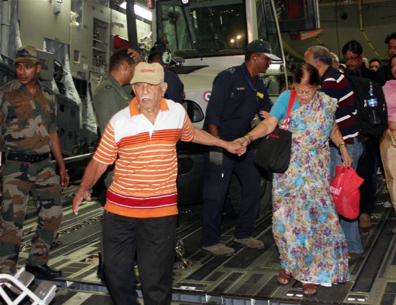 Nepal Earthquake Indians evacuation