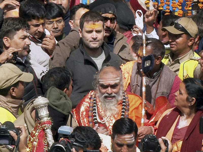 Rahul Gandhi Kedarnath visit