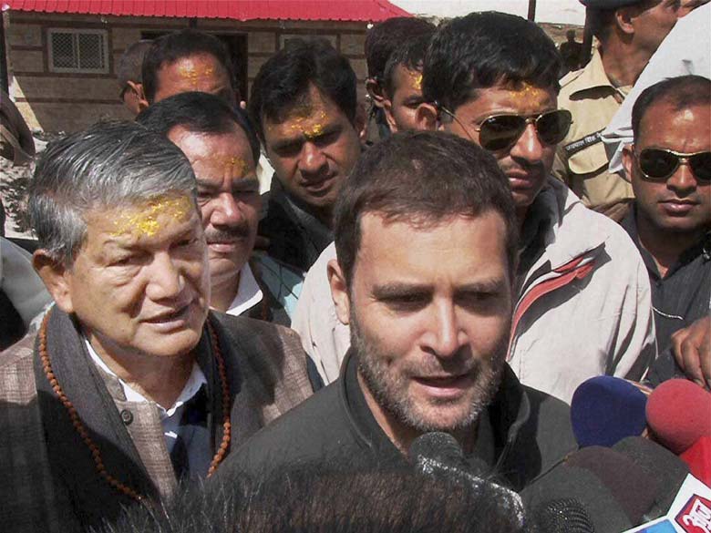 Rahul Gandhi visits Kedarnath temple