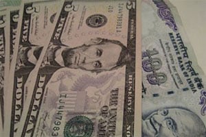 Indian rupee vs US Dollar