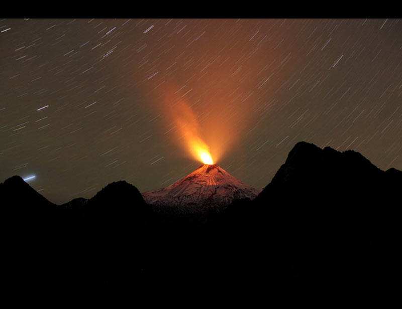 volcano eruption in chile