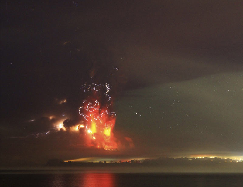 volcano eruption in chile