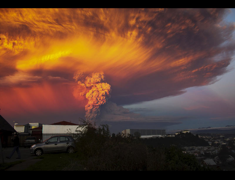 volcano eruption in chile