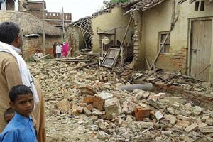 Earthquake in Bihar