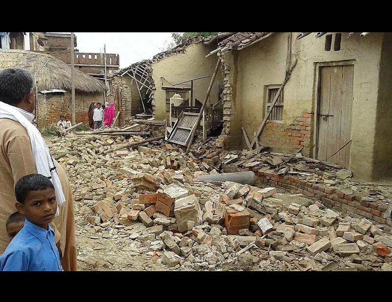 Earthquake in Bihar