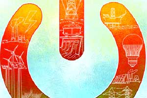 CAGR, energy sector, energy sector govt