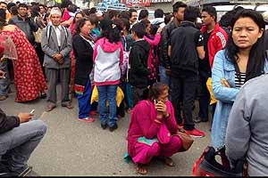 Earthquake in nepal