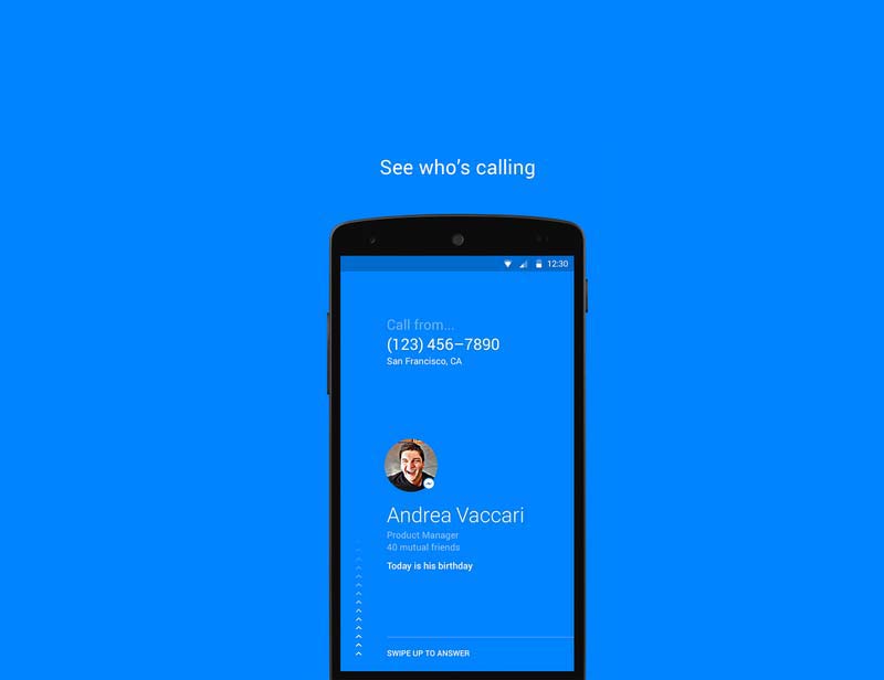 facebook voice calling app