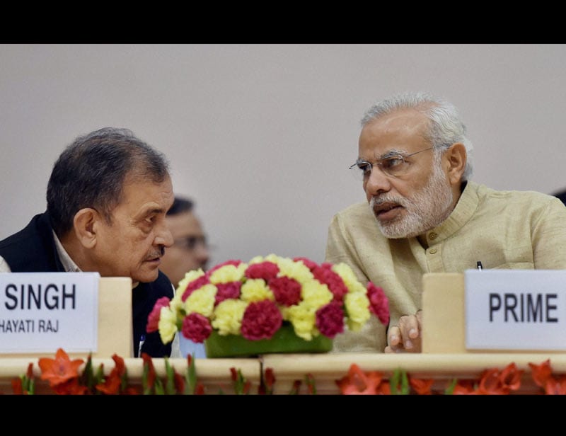 Narendra Modi's Conference on National Panchayati Raj