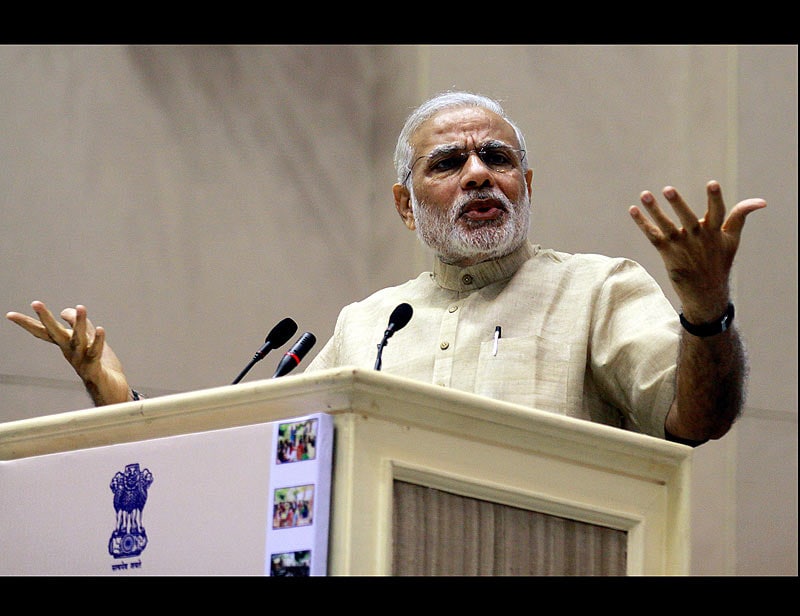 Narendra Modi's Conference on National Panchayati Raj