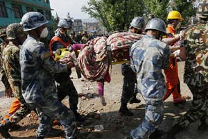 earthquake in Nepal earthquake in Nepal