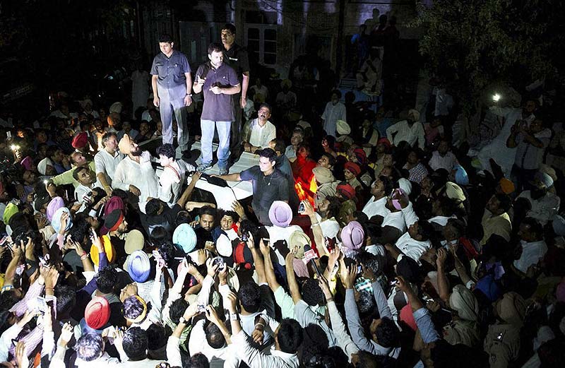 Rahul Gandhi in Punjab