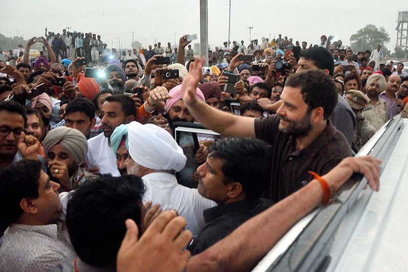 Rahul Gandhi in Punjab