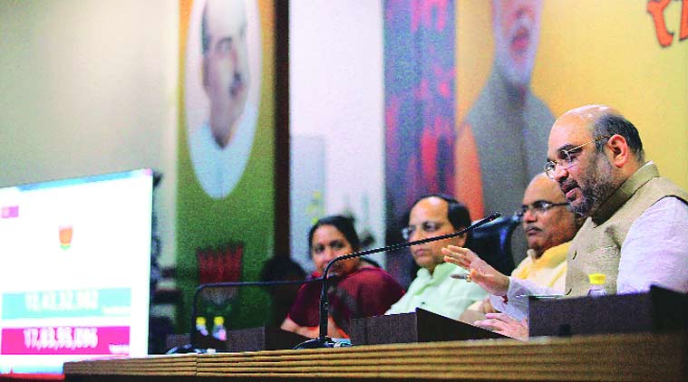 Congress-led UPA govt had three power centres, says BJP Amit Shah</br> Congress-led UPA government had three power centres-- the then prime minister Manmohan Singh, Congress chief Sonia Gandhi and her son Rahul Gandhi, which created confusion and policy paralysis, the Bharatiya Janata Party (BJP) president Amit Shah said here today while launching a tirade against the previous regime. "There was a situation of policy paralysis (in the country). Not a single decision was taken. It was not known actually from where the government was running...whether it was running from Soniaji's house or from prime minister's house or from Rahul Baba's house," Shah said while addressing a rally of BJP workers in the city. Shah's offensive came after PM Narendra Modi implied Sonia had been an "unconstitutional" authority exercising "real" power. (PTI)